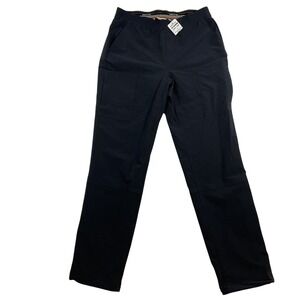 Orvis Women Pants Black Recycled Nylon Spandex S Technical Hiking Stretch 3GF2